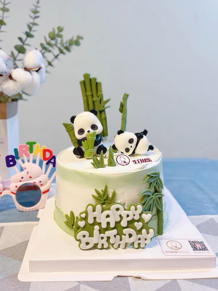 熊猫/翻糖蛋糕